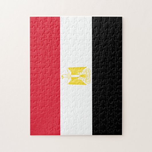 Ägyptische Flagge Jigsaw Puzzle (Vertikal)