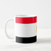 ägyptische Flagge Kaffeetasse (Links)