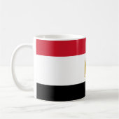 ägyptische Flagge Kaffeetasse (Links)