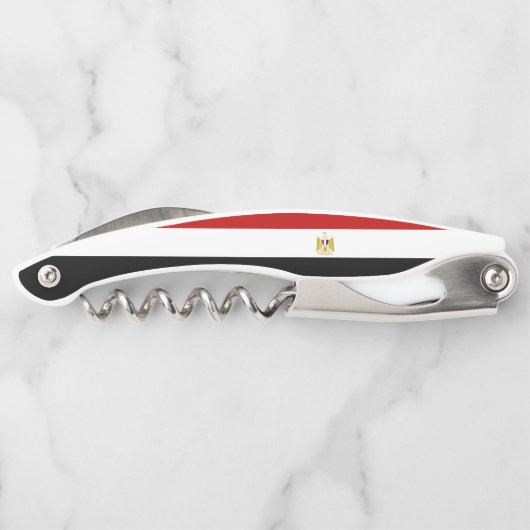 ägyptische Flagge Kellnermesser (Rückseite)