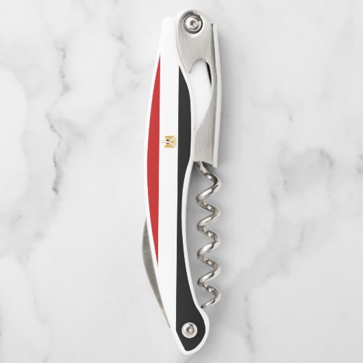 ägyptische Flagge Kellnermesser (Rückseite)