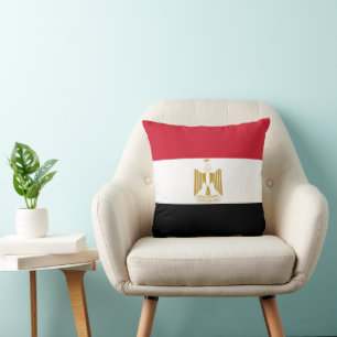 Ägyptische Flagge Kissen