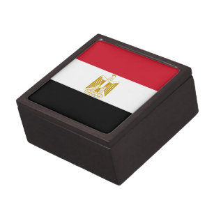 Ägyptische Flagge Kiste