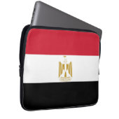 Ägyptische Flagge Laptopschutzhülle (Vorne Rechts)