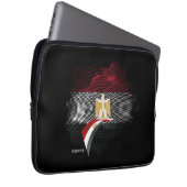 Ägyptische Flagge Laptopschutzhülle (Vorne Rechts)