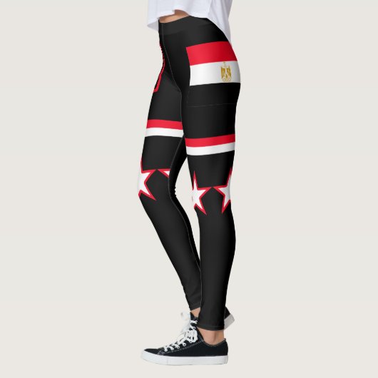 Ägyptische Flagge Leggings (Links)