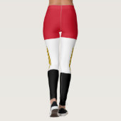 Ägyptische Flagge Leggings (Rückseite)