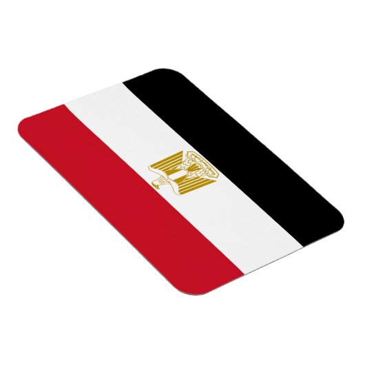 Ägyptische Flagge Magnet (Rechte Seite)