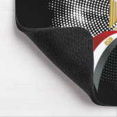 Ägyptische Flagge Mousepad (Ecke)