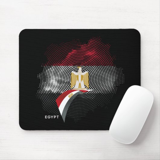Ägyptische Flagge Mousepad (Mit Mouse)