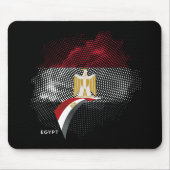 Ägyptische Flagge Mousepad (Vorne)