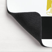 Ägyptische Flagge Mousepad (Ecke)
