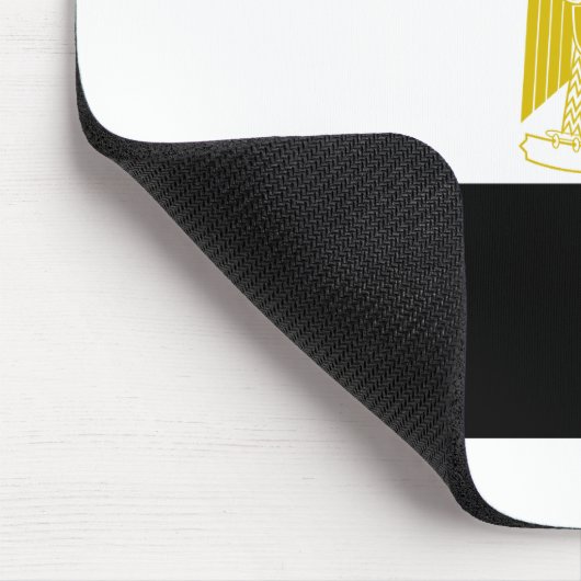 Ägyptische Flagge Mousepad (Ecke)