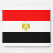 Ägyptische Flagge Mousepad (Vorne)
