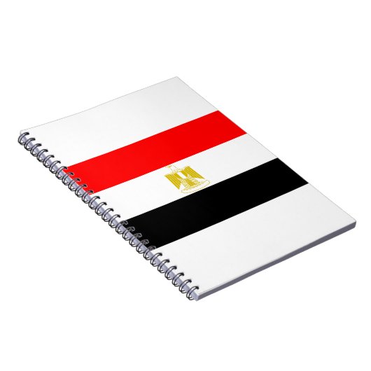 Ägyptische Flagge Notizblock (Rechte Seite)