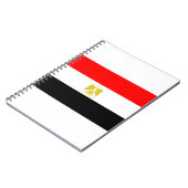 Ägyptische Flagge Notizblock (Linke Seite)