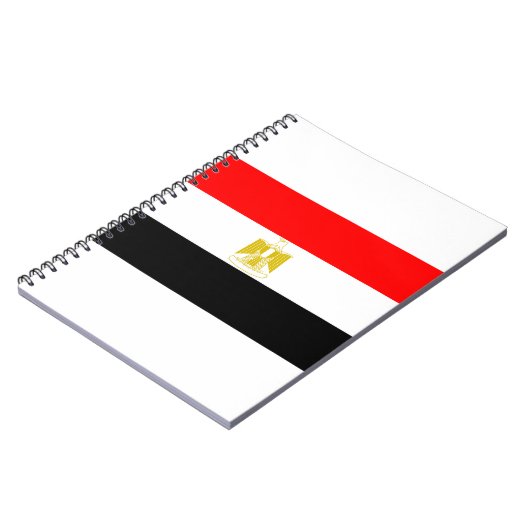 Ägyptische Flagge Notizblock (Linke Seite)