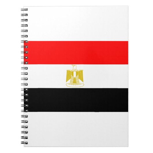 Ägyptische Flagge Notizblock (Vorderseite)