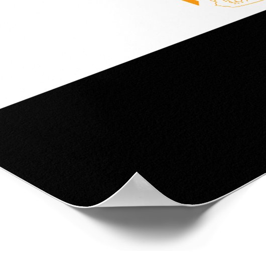 Ägyptische Flagge Poster (Ecke)