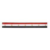 Ägyptische Flagge Satinband (Vorderseite)