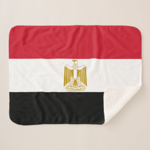 Ägyptische Flagge Sherpadecke
