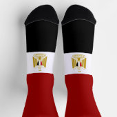 ägyptische Flagge Socken (Oben)