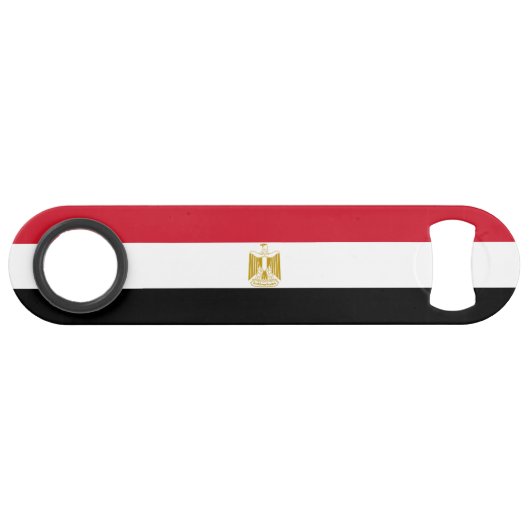 Ägyptische Flagge Speed Flaschenöffner (Vorderseite (Horizontal))