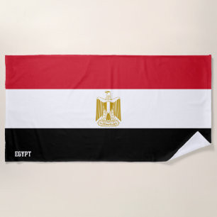 Ägyptische Flagge Splendid Patriotic Strandtuch