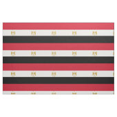 Ägyptische Flagge Stoff (Fat Quarter (45,7 x 55,9 cm))