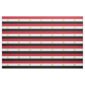 Ägyptische Flagge Stoff (Fat Quarter (45,7 x 55,9 cm))