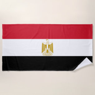 ägyptische Flagge Strandtuch