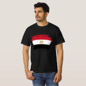 Ägyptische Flagge T-Shirt (Vorne ganz)