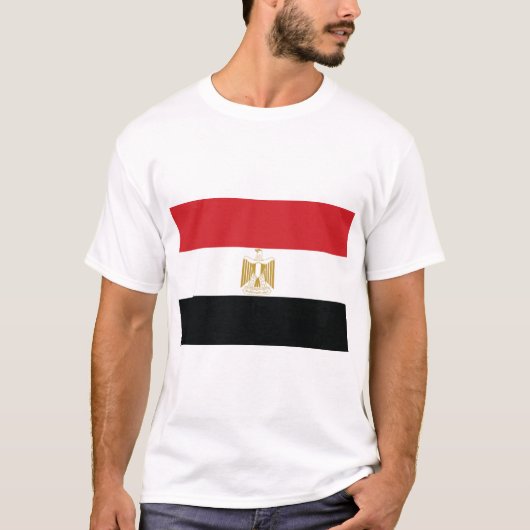 ÄGYPTISCHE FLAGGE T-Shirt (Vorderseite)