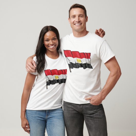 Ägyptische Flagge T-Shirt (Unisex)