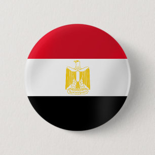 Ägyptische Flagge - T-Shirts und Geschenke Button