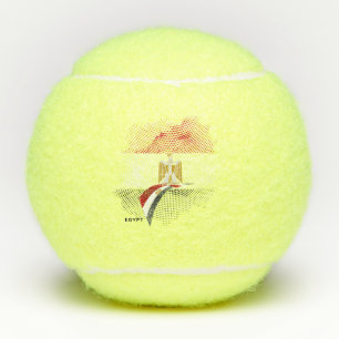 Ägyptische Flagge Tennisbälle