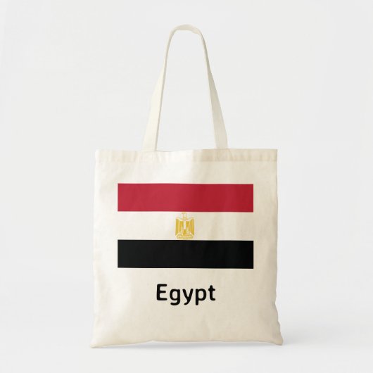Ägyptische Flagge Tragetasche (Vorne)