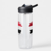 Ägyptische Flagge Trinkflasche (Links)