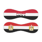 Ägyptische Flagge und Wappen Patriotisch Baseball (Paneele)