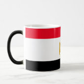 ägyptische Flagge Verwandlungstasse (Links)
