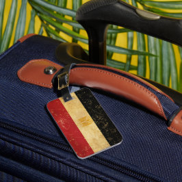 Ägyptische Flagge Vintag Grunge Gepäckanhänger