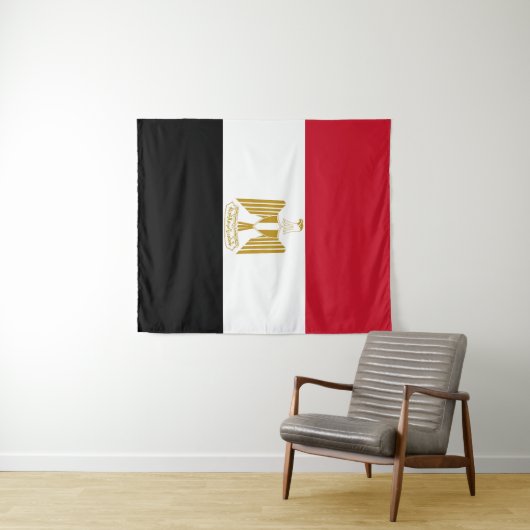 Ägyptische Flagge Wandteppich (Beispiel (Horizontal))