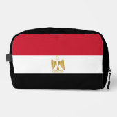 Ägyptische Flagge Waschbeutel (Vorderseite)