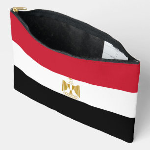 Ägyptische Flagge Zubehörtasche
