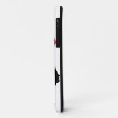 Ägyptische Flaggenkarte Crackle Case-Mate iPhone Hülle (Hinten/Links)