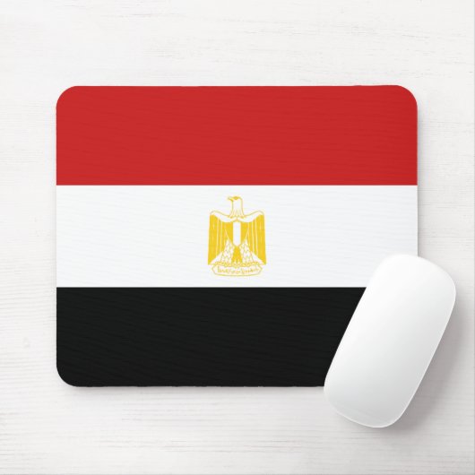 Ägyptische Flaggenmousepad Mousepad (Mit Mouse)
