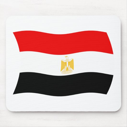 Ägyptische Flaggenmousepad Mousepad (Vorne)