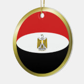 Ägyptische Flaggenzierung Keramik Ornament (Links)