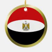 Ägyptische Flaggenzierung Keramik Ornament (Hinten)