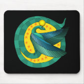 Ägyptische Flügeldrache Serpent Mousepad (Vorne)